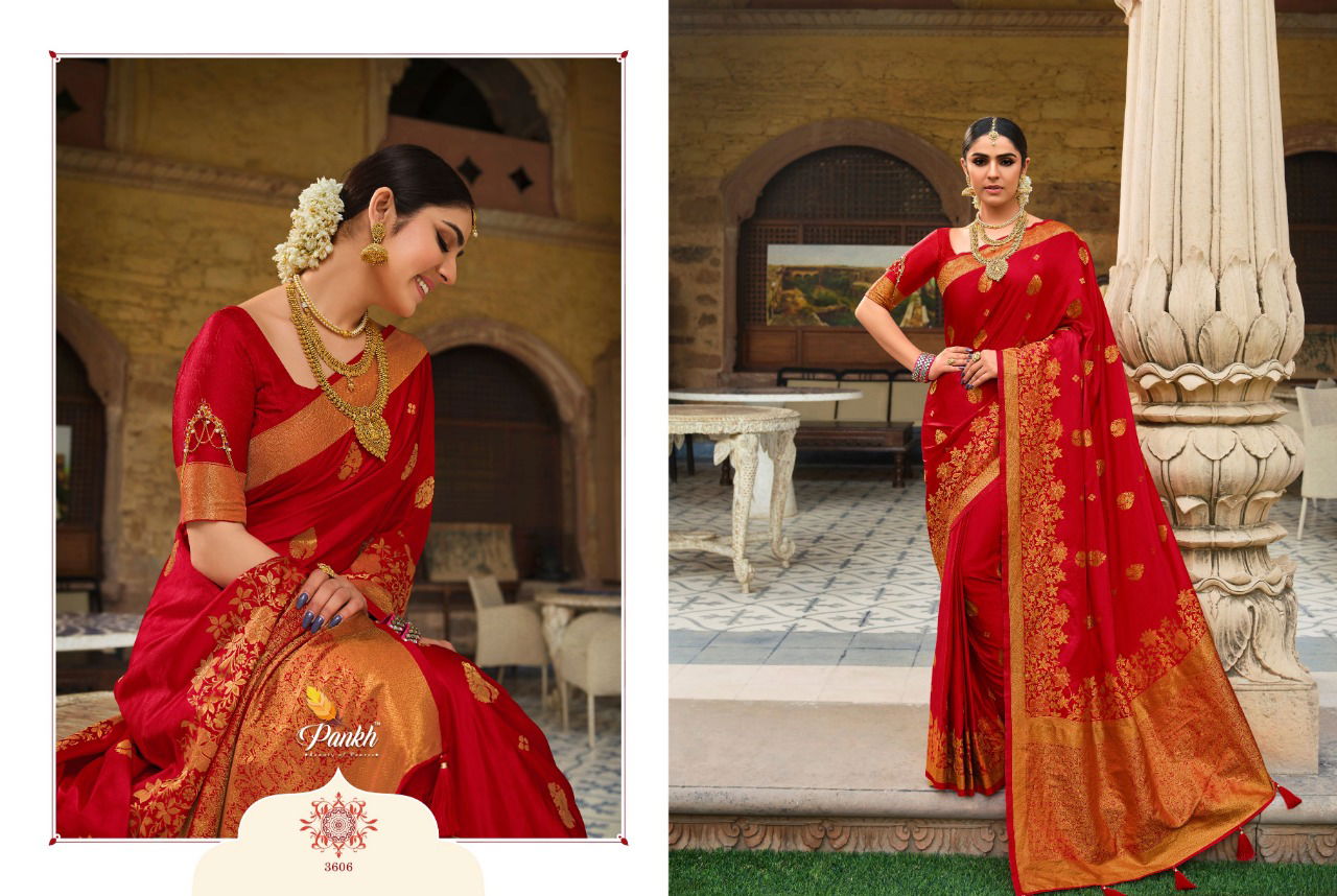 Pankh Ardhangini 2 New Exclusive Wear Satin Silk Designer Saree Collection 